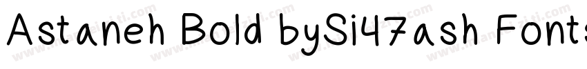 Astaneh Bold bySi47ash Fonts字体转换